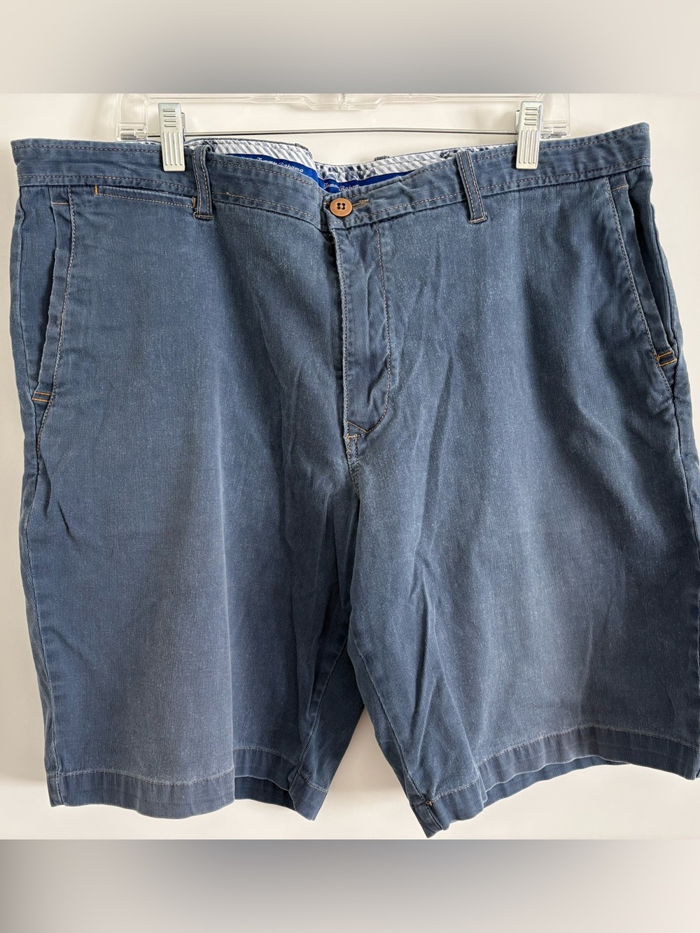 Men´s Tommy Bahamas Cotton/Spandex Short - Light Blue - Size 40.